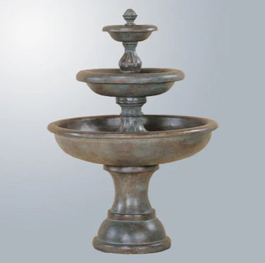 Giannini Garden Mantova Three Tier Fountain